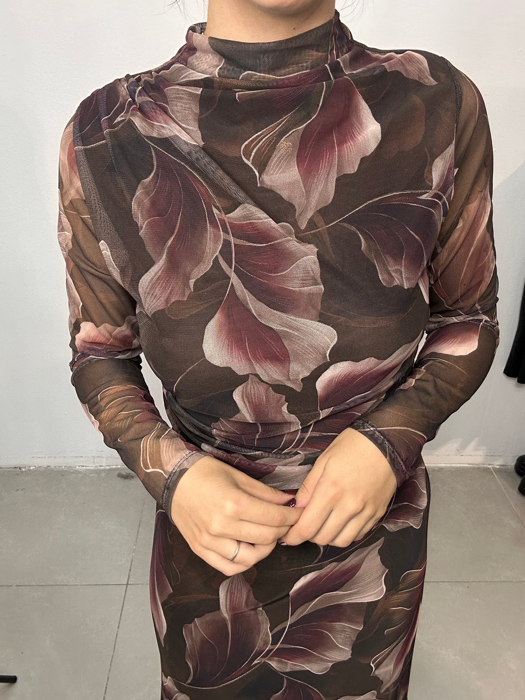 BLUSA SENSUAL LEAVES