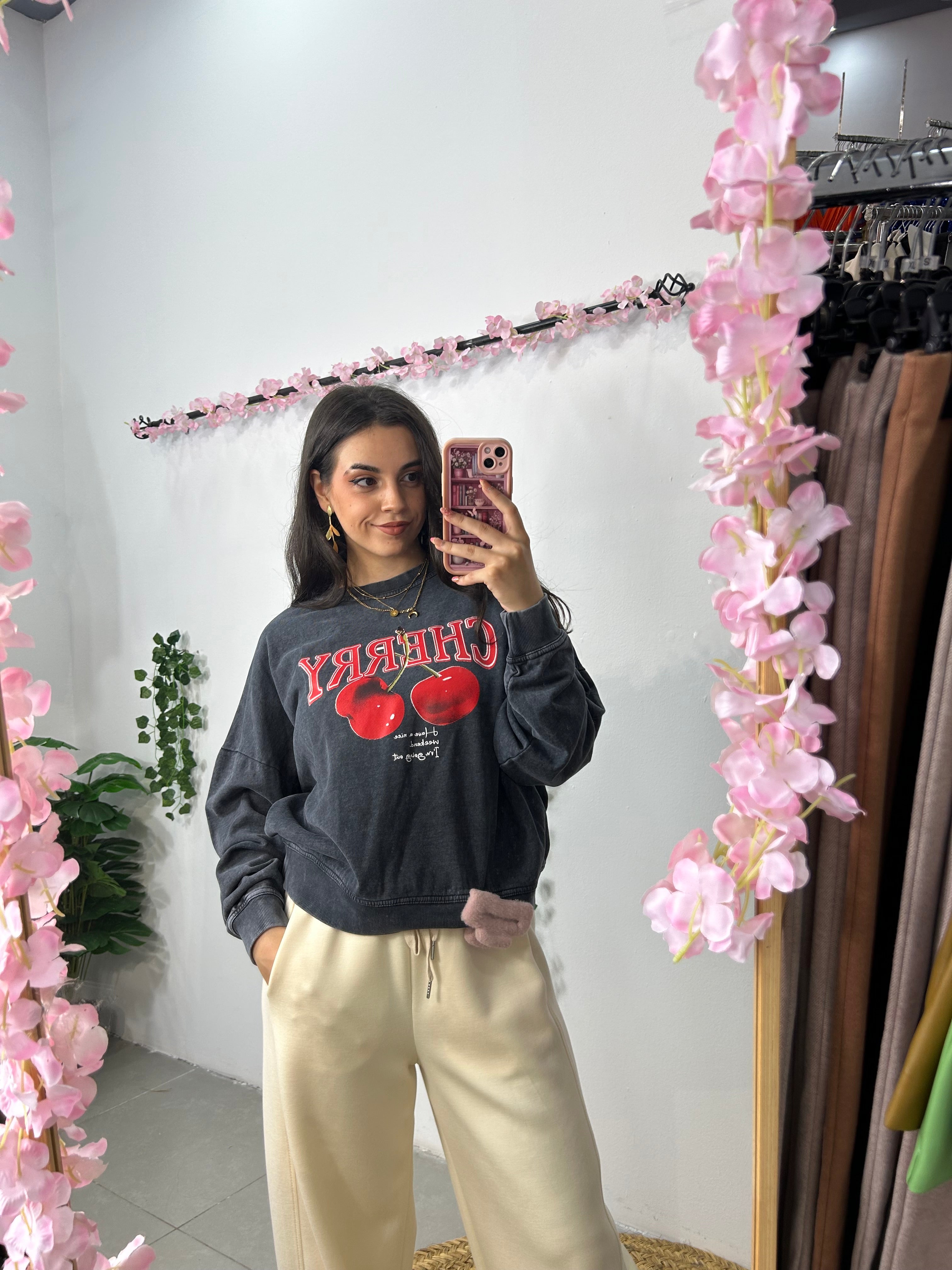 SUDADERA CHERRY