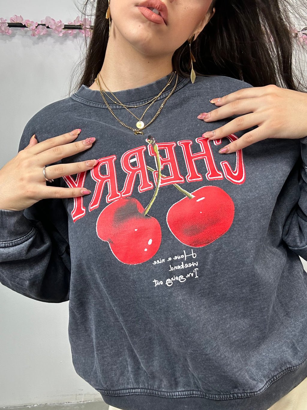 SUDADERA CHERRY