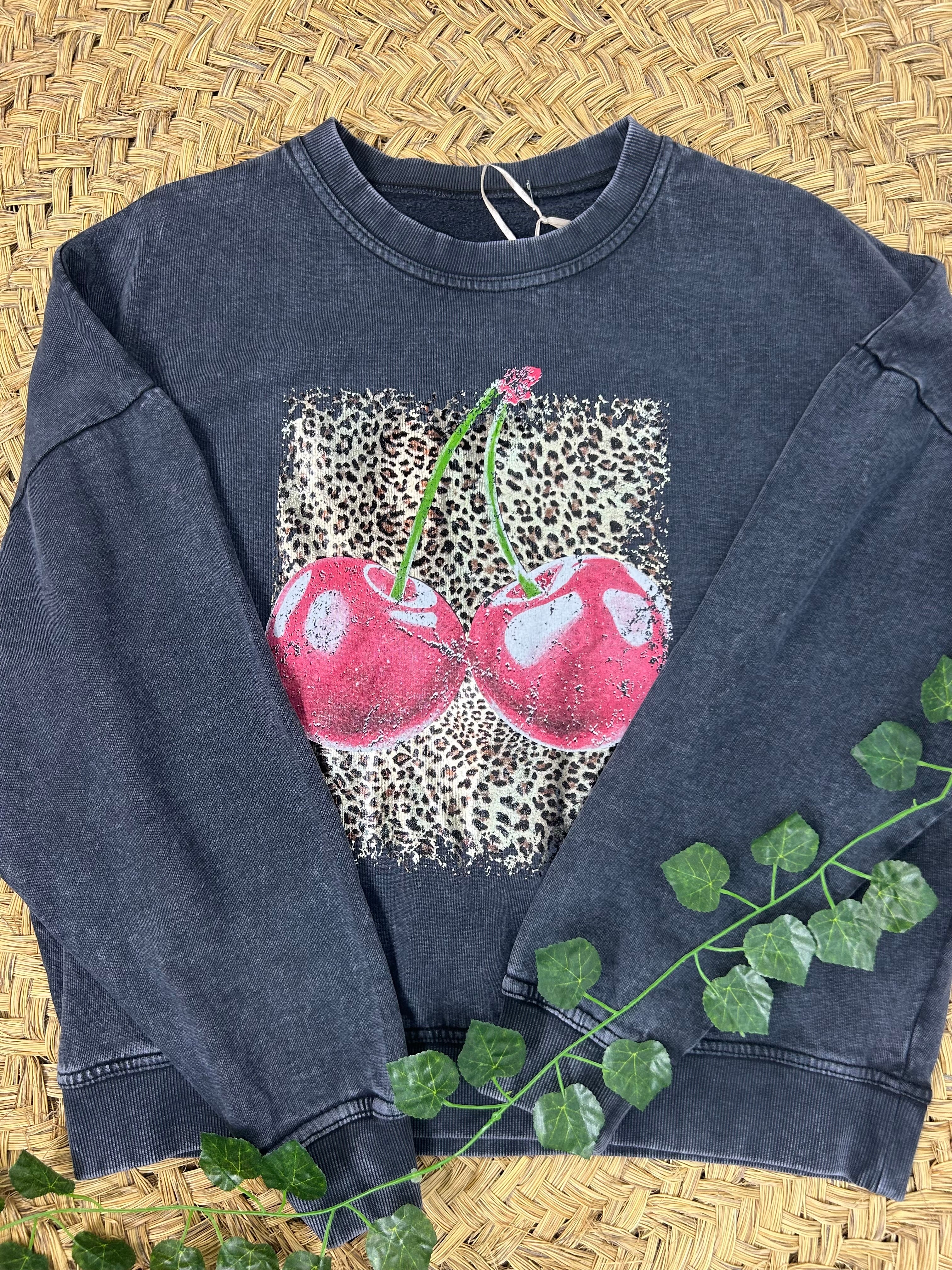 SUDADERA BOOM CHERRY