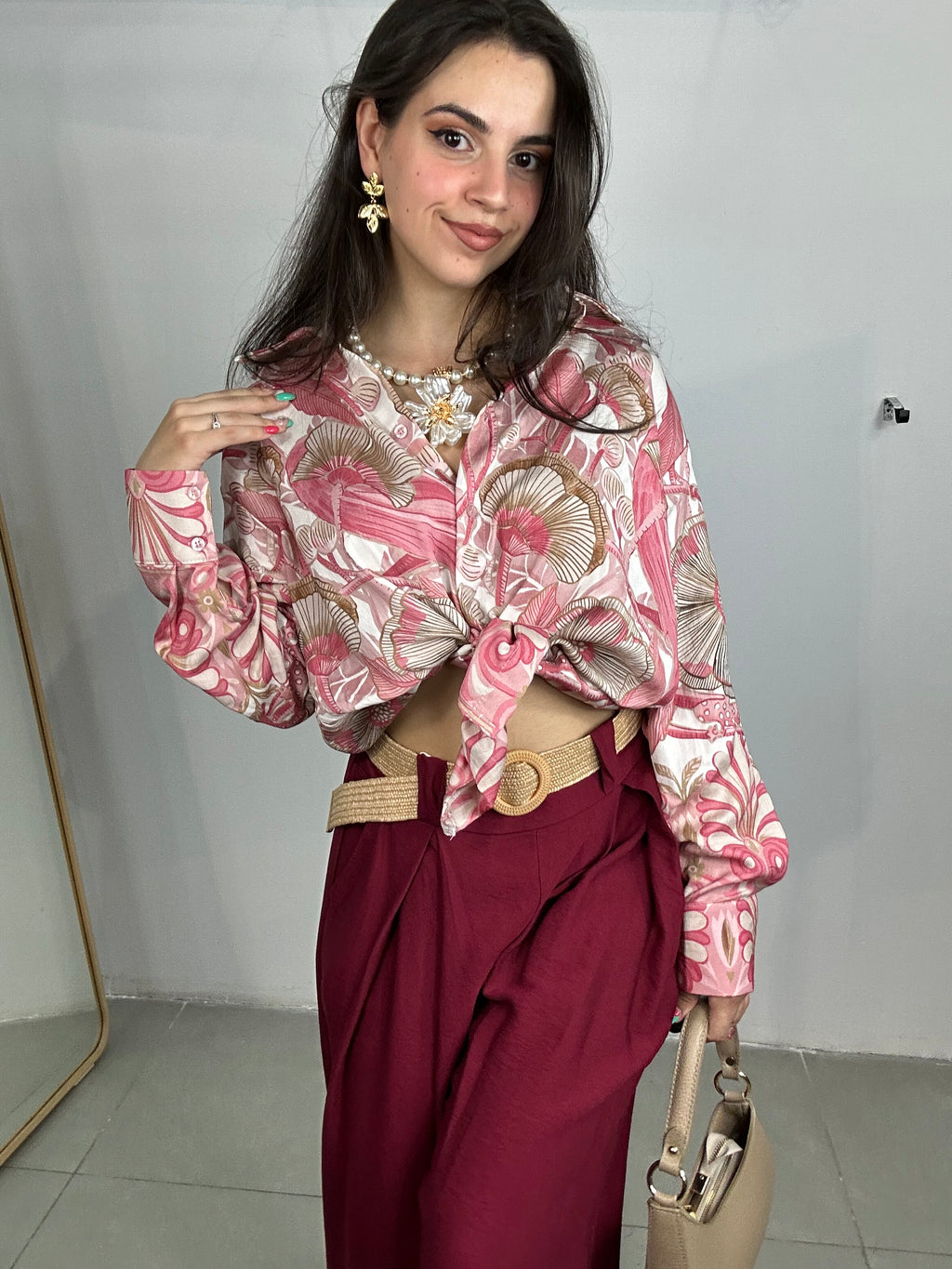 CAMISA JARDIN ABIERTO