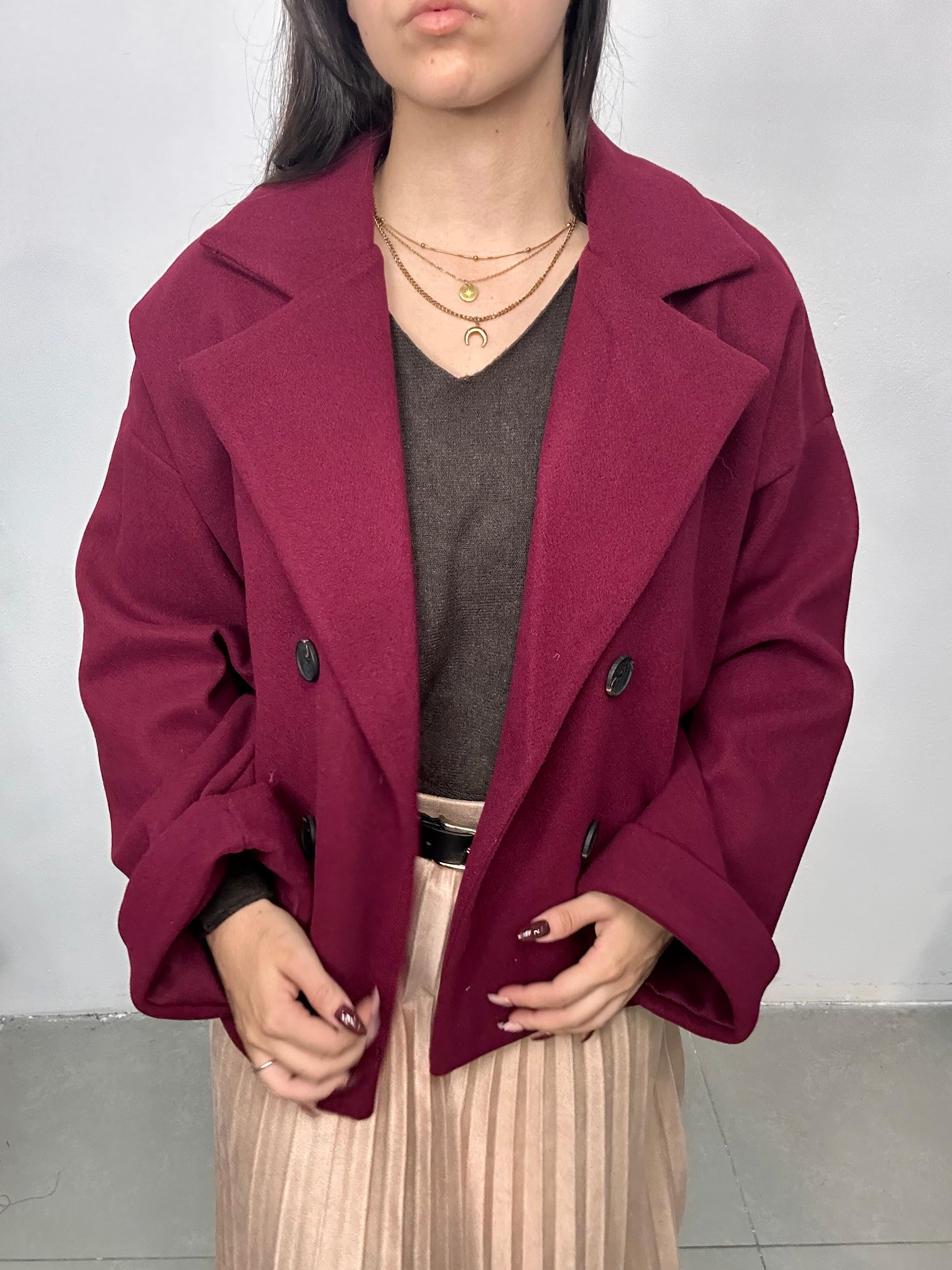 CHAQUETA ABRIGO CORTO