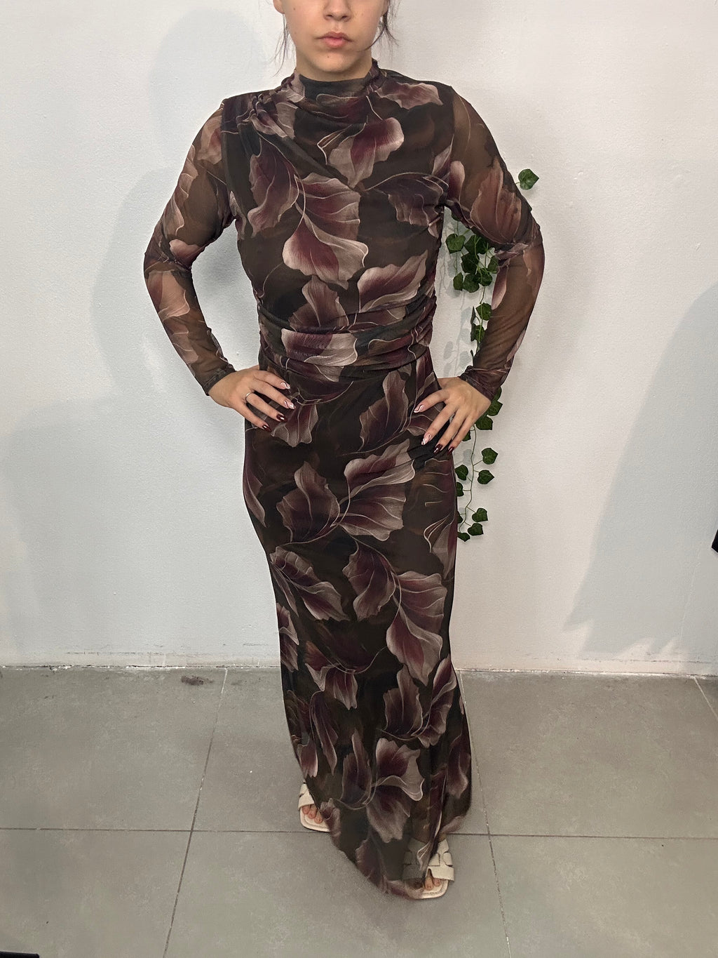 FALDA SENSUAL LEAVES