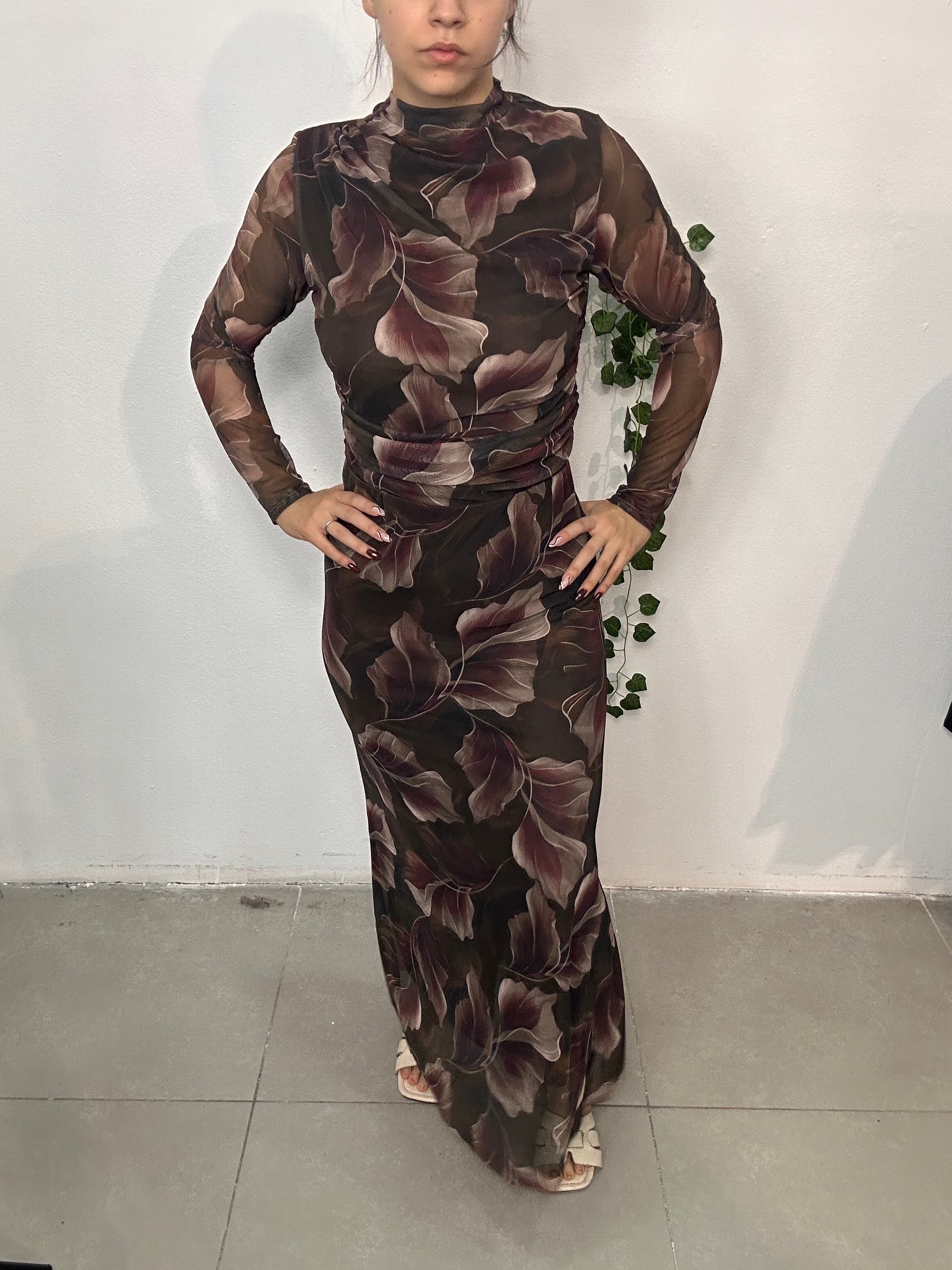 FALDA SENSUAL LEAVES