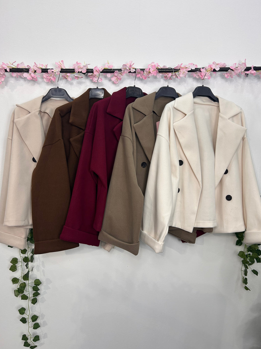 CHAQUETA ABRIGO CORTO