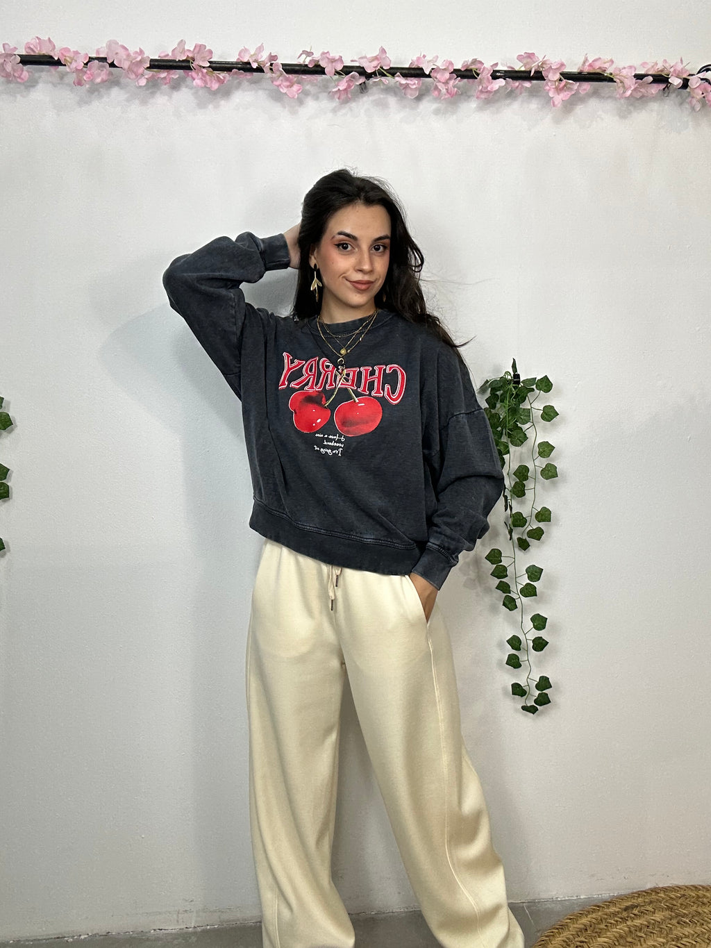 SUDADERA CHERRY