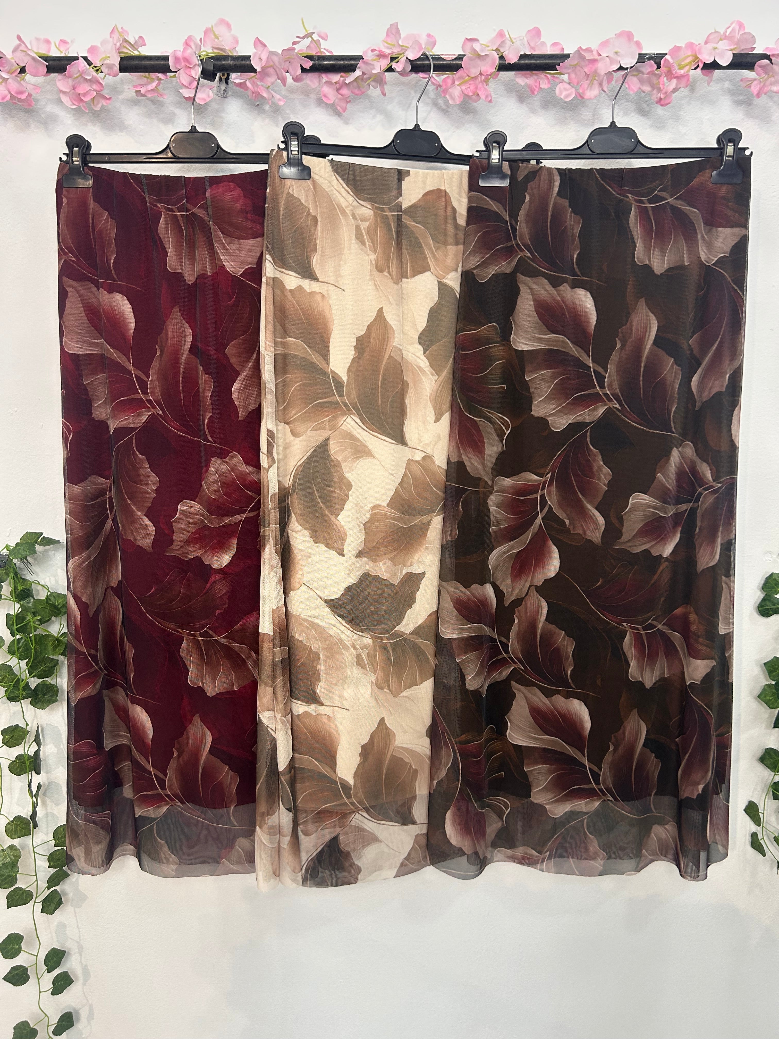 FALDA SENSUAL LEAVES