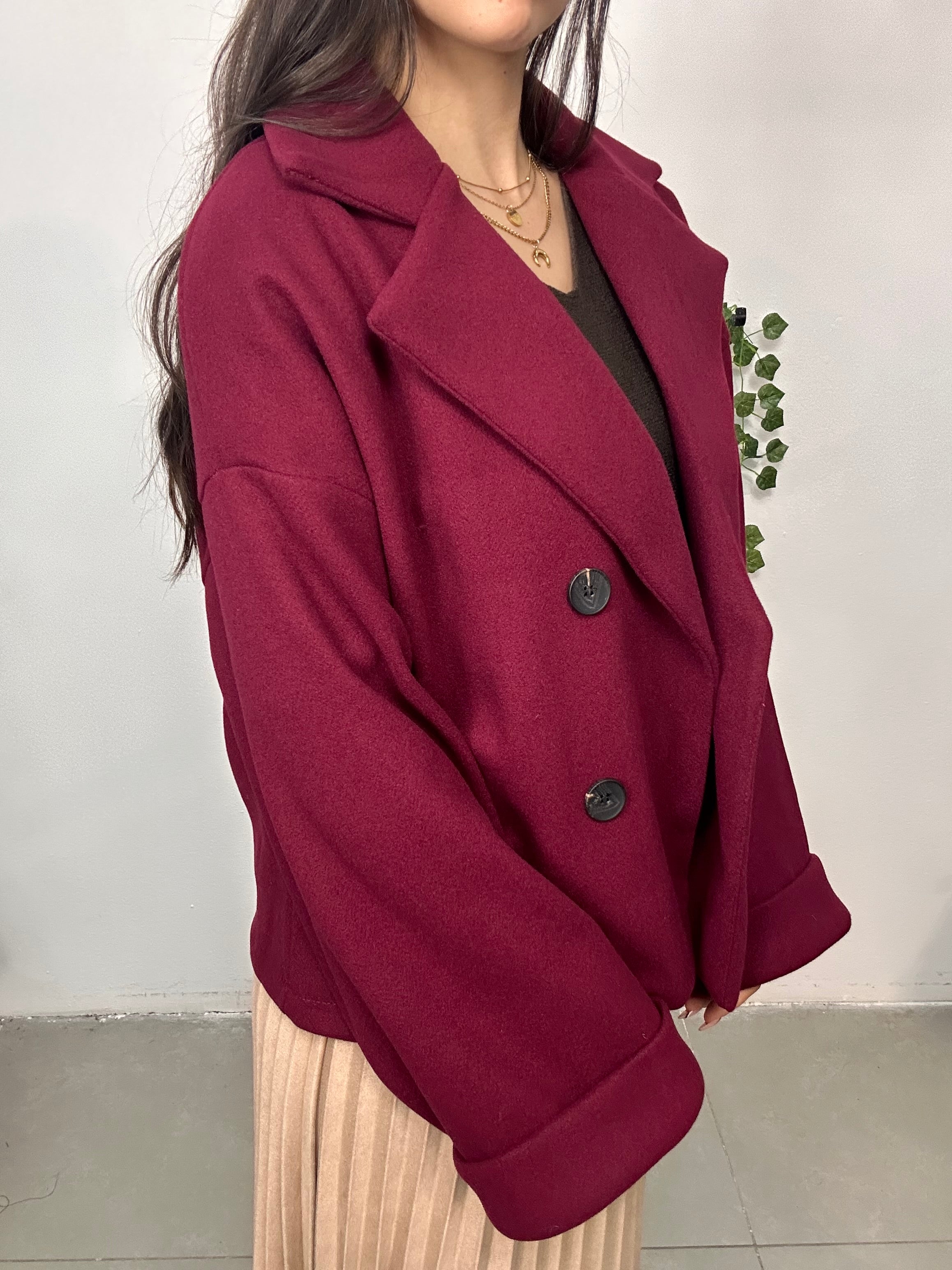 CHAQUETA ABRIGO CORTO